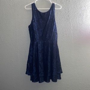 Speechless blue lace dress